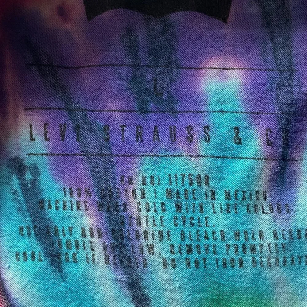 Levi's Brand Tie Dye T-Shirt